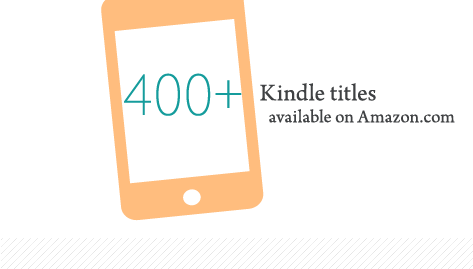 400+ Kindle Titles available on Amazon.com